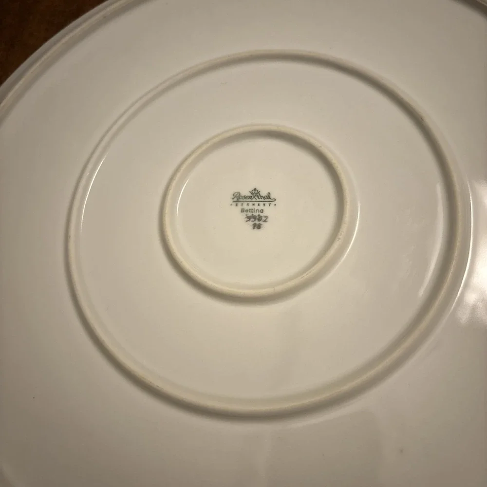 ROSENTHAL BETTINA ELEGANCE PLATINUM 12.25